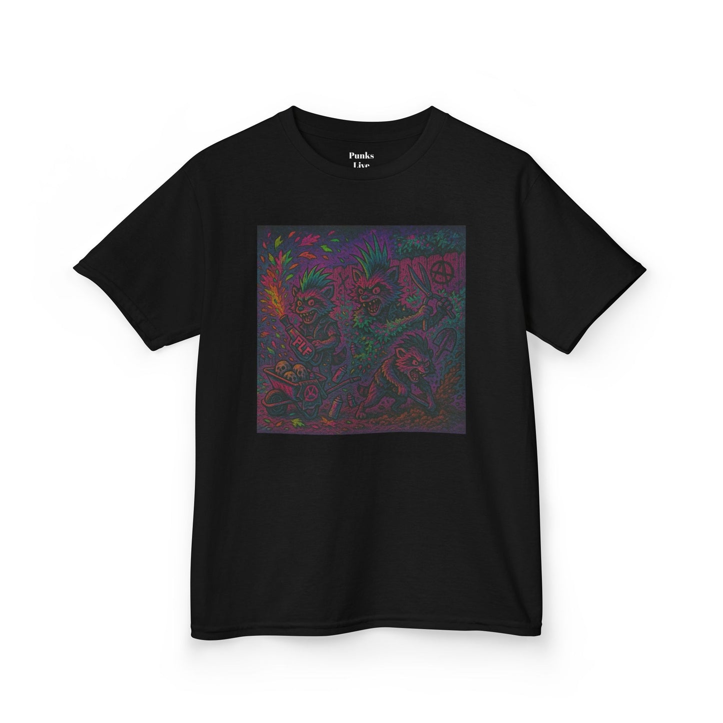 PLF “"Yardwork" Tee” Tee | Punk Kidswear by PLF - Punks Live Forever