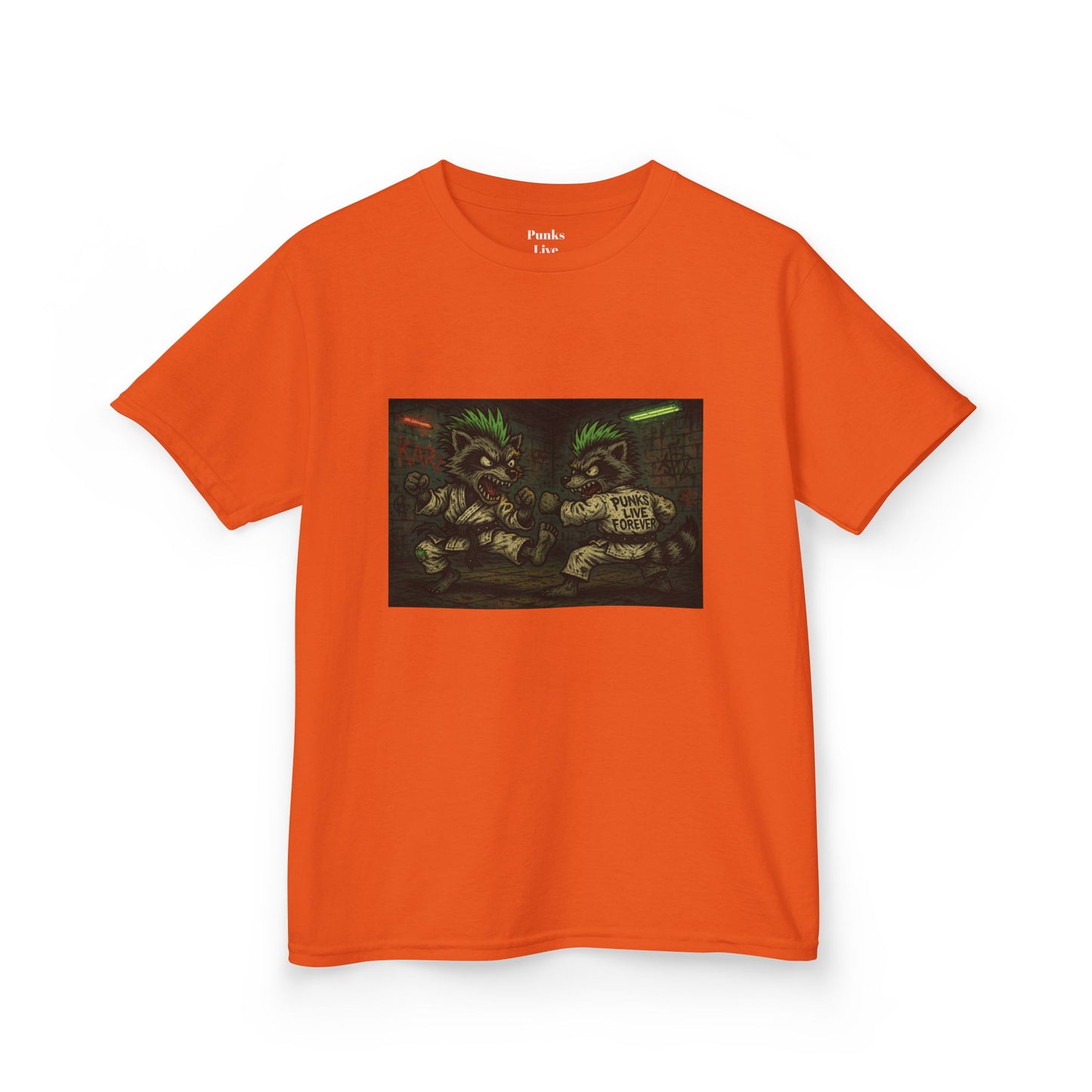 PLF “"Karate" Tee” Tee | Punk Kidswear by PLF - Punks Live Forever
