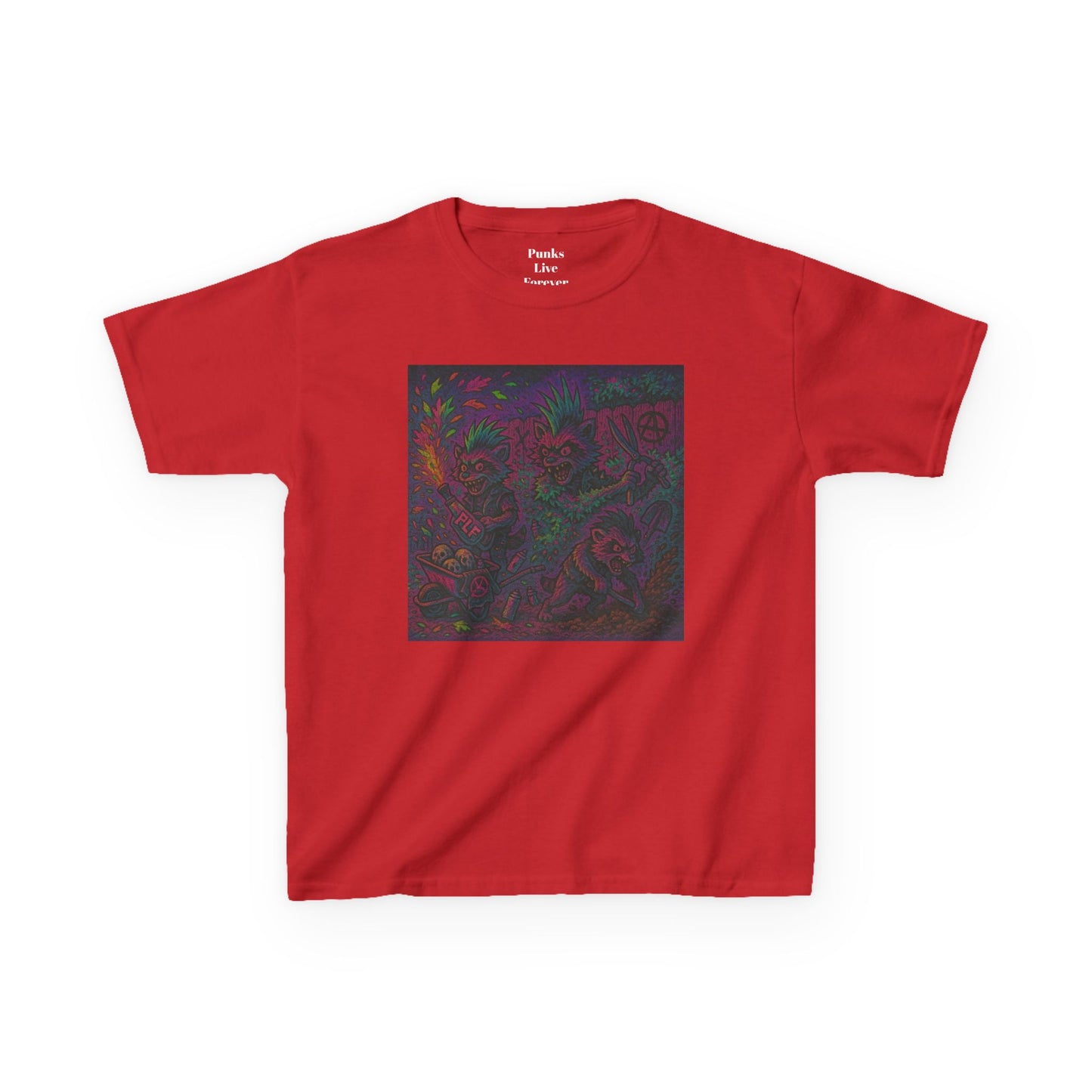 PLF “"Yardwork" Tee” Tee | Punk Kidswear by PLF - Punks Live Forever