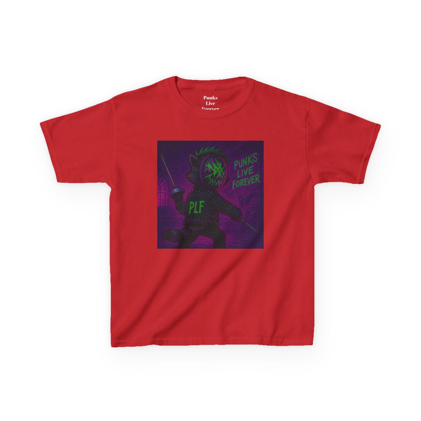 PLF “"Fencing" Tee” Tee | Punk Kidswear by PLF - Punks Live Forever