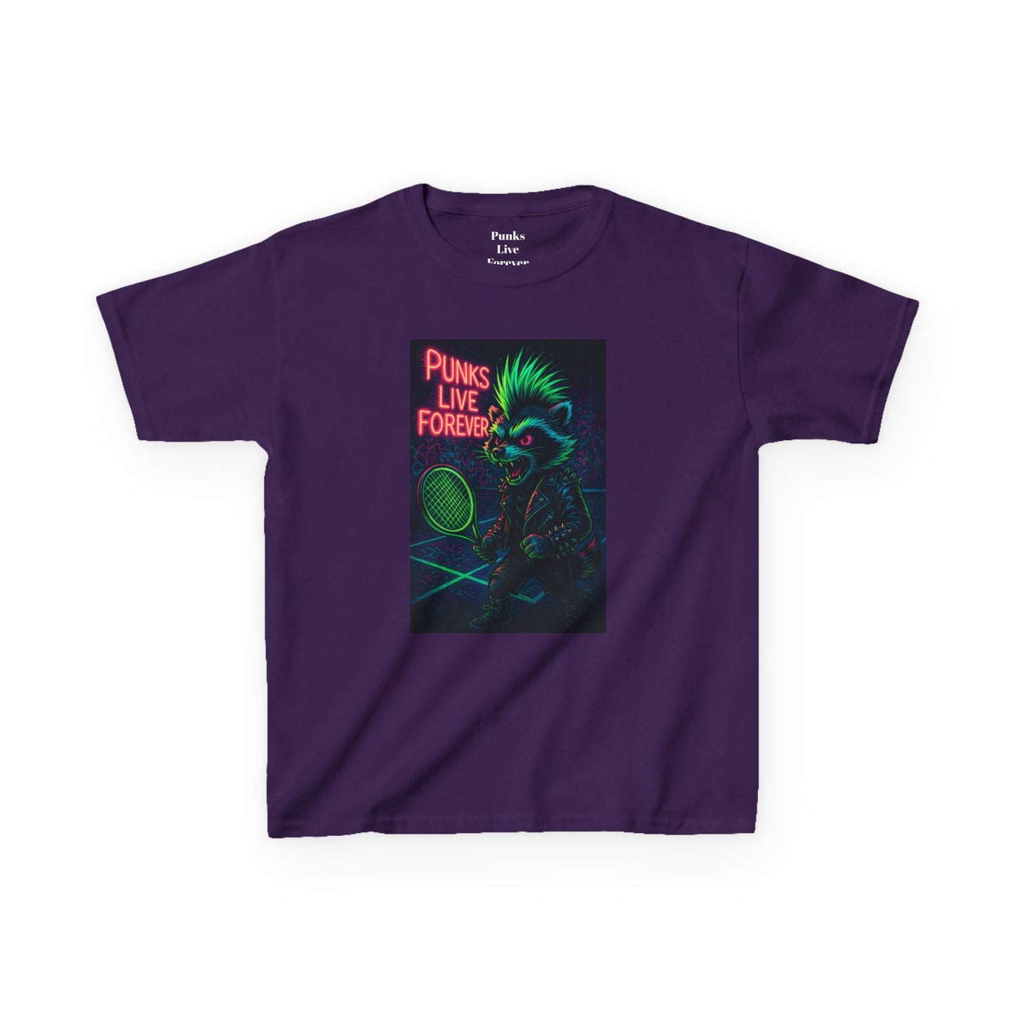 PLF “"Tennis" Tee” Tee | Punk Kidswear by PLF - Punks Live Forever