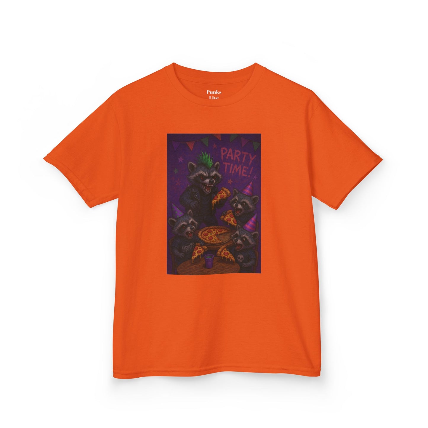 PLF “"Pizza" Tee” Tee | Punk Kidswear by PLF - Punks Live Forever