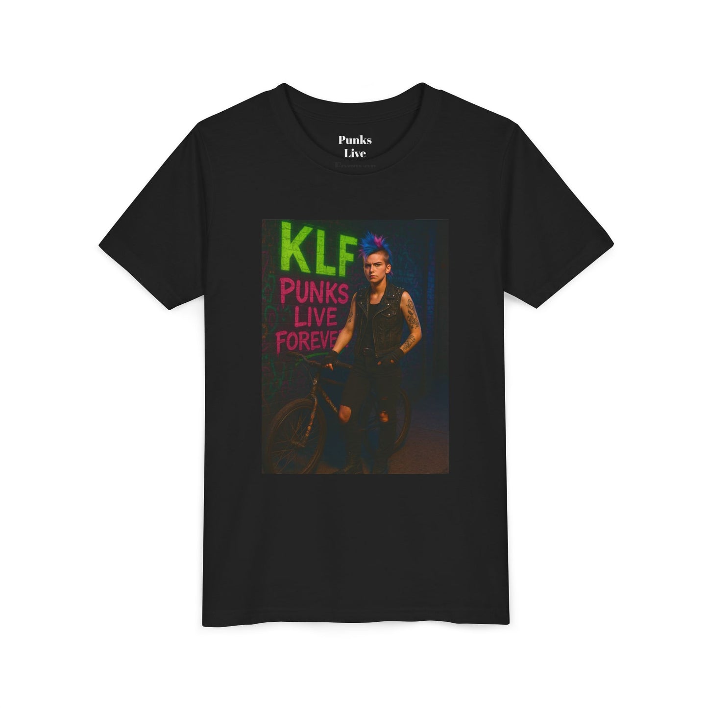 PLF “"Brickwall Burnout Tee” Tee | Punk Kidswear by PLF - Punks Live Forever