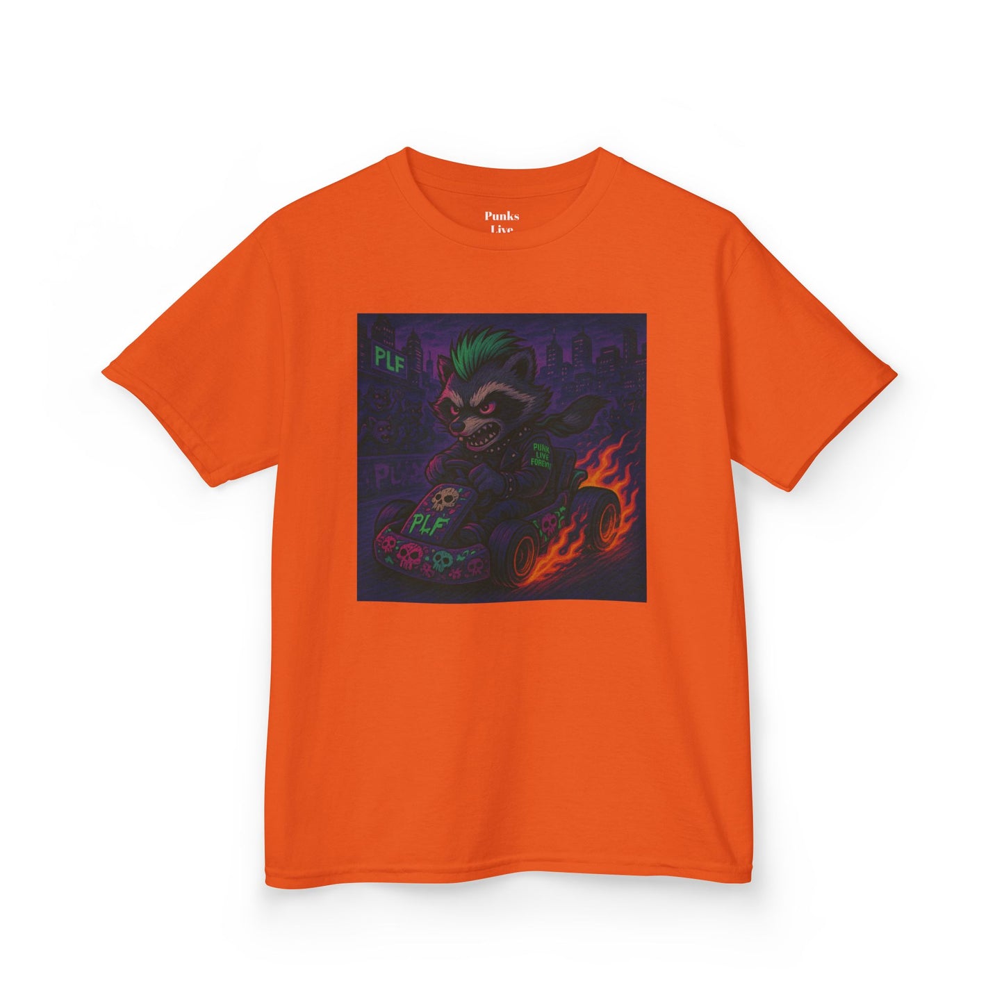 PLF “"Racing" Tee” Tee | Punk Kidswear by PLF - Punks Live Forever