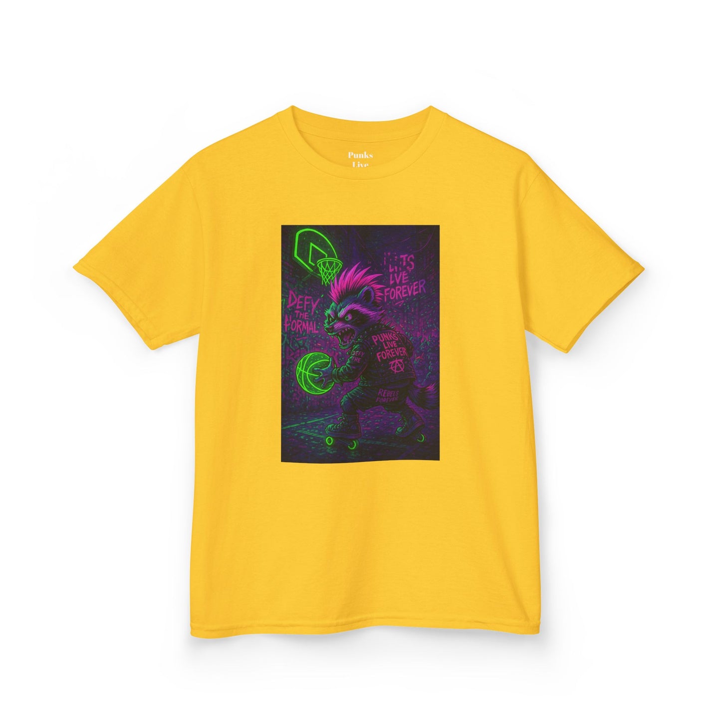 PLF “"Basketball" Tee” Tee | Punk Kidswear by PLF - Punks Live Forever
