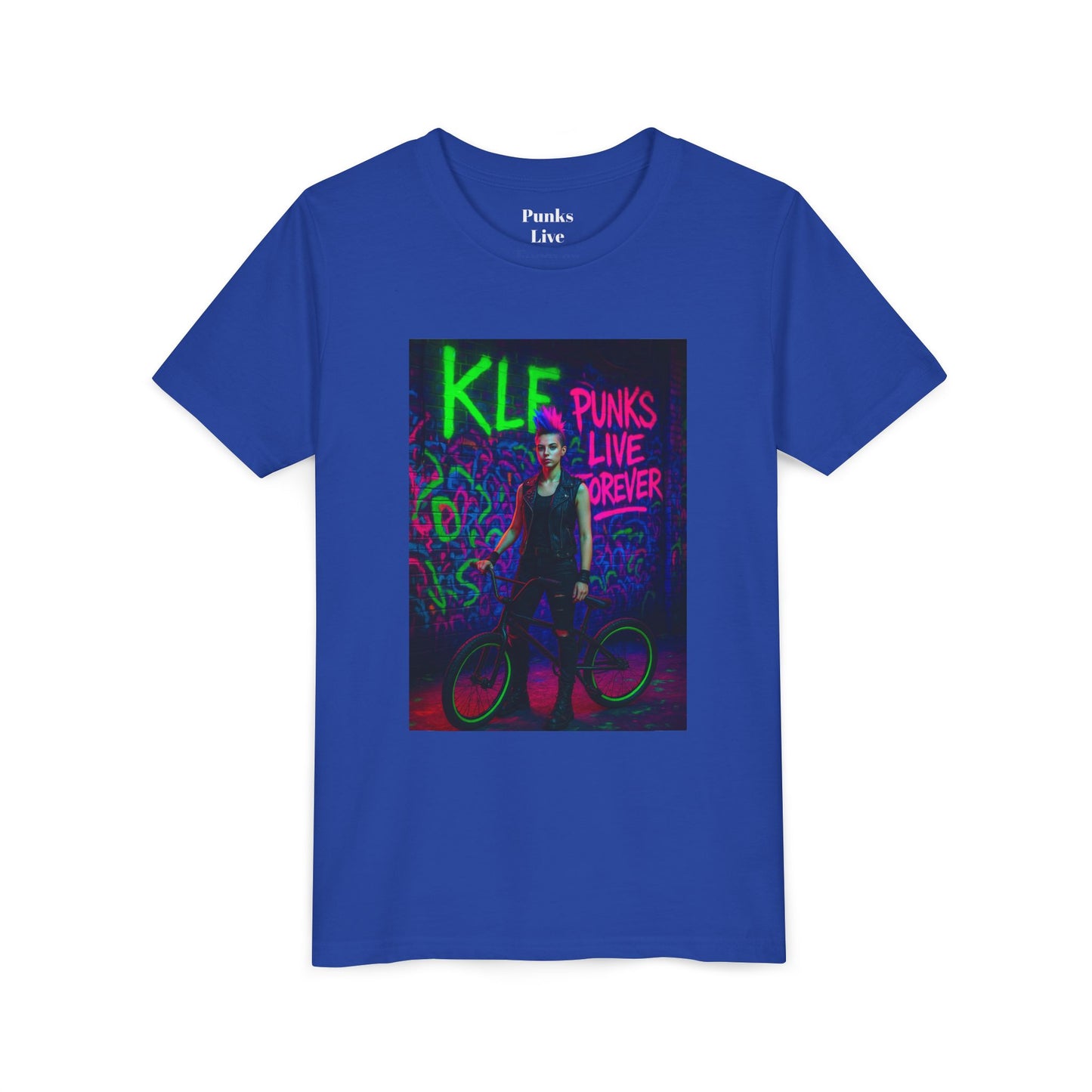 PLF “"Neon Resistance Tee” Tee | Punk Kidswear by PLF - Punks Live Forever
