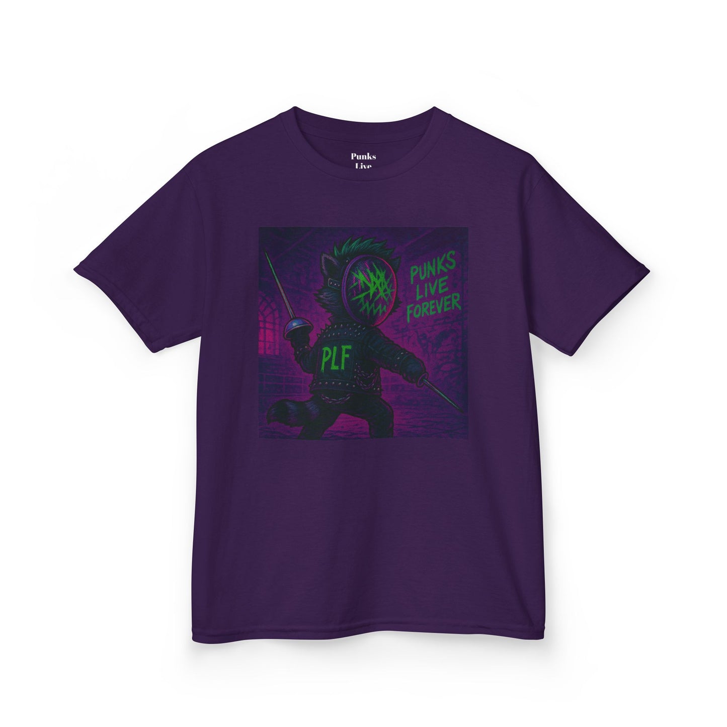 PLF “"Fencing" Tee” Tee | Punk Kidswear by PLF - Punks Live Forever