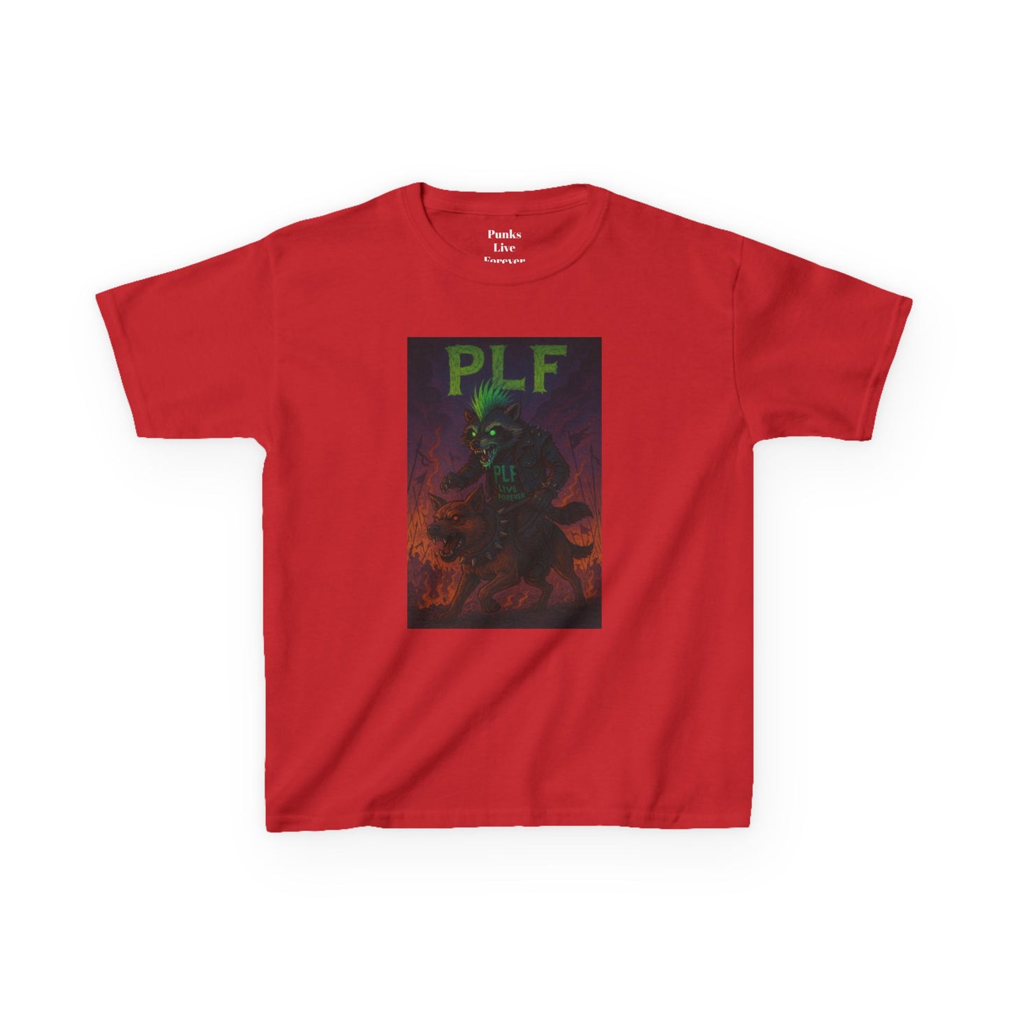 PLF “"Chaos" Tee” Tee | Punk Kidswear by PLF - Punks Live Forever