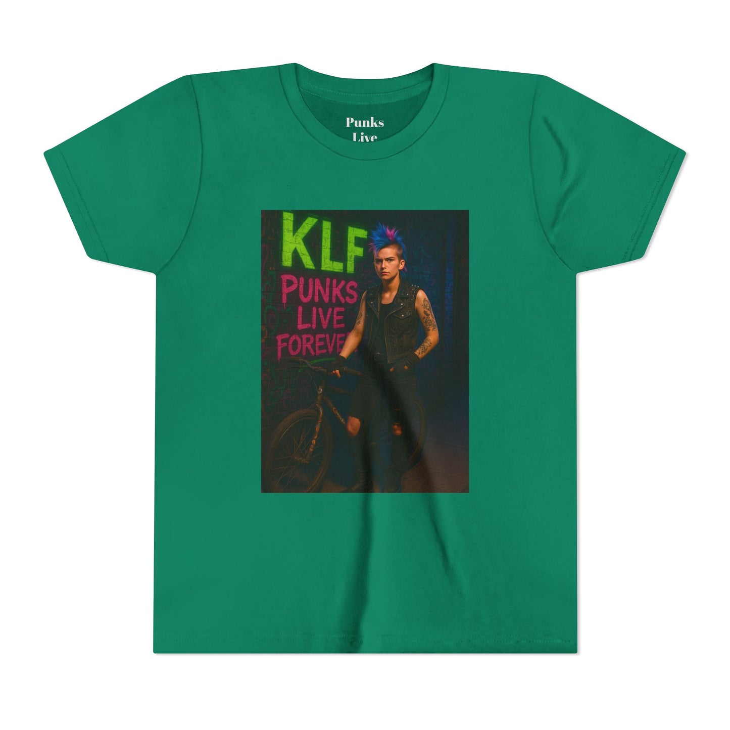 PLF “"Brickwall Burnout Tee” Tee | Punk Kidswear by PLF - Punks Live Forever