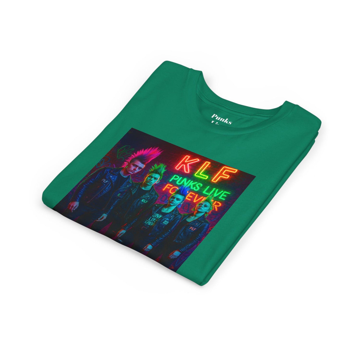 PLF “Neon Syndicate Tee” Tee | Punk Kidswear by PLF - Punks Live Forever