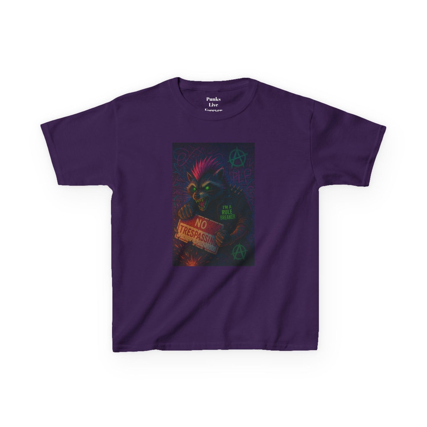 PLF “"Rule Breaker" Tee” Tee | Punk Kidswear by PLF - Punks Live Forever