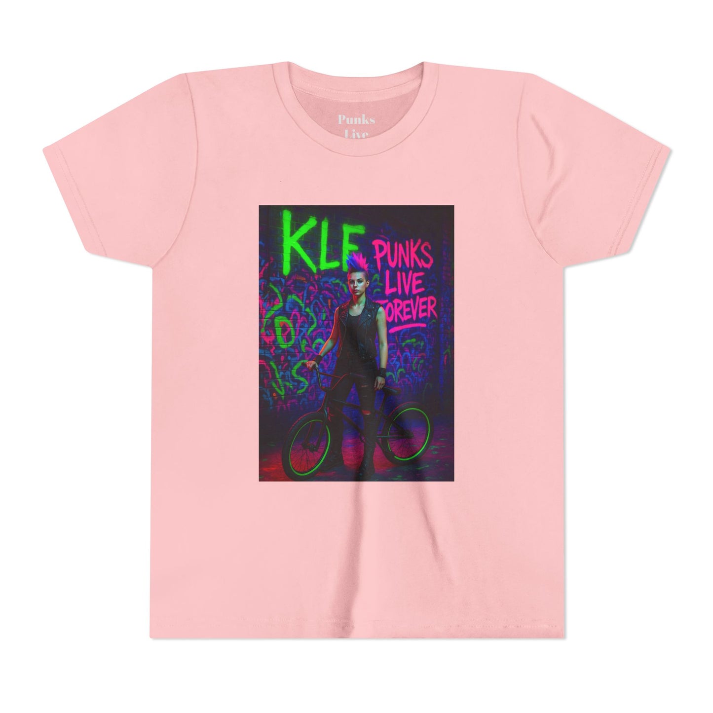 PLF “"Neon Resistance Tee” Tee | Punk Kidswear by PLF - Punks Live Forever