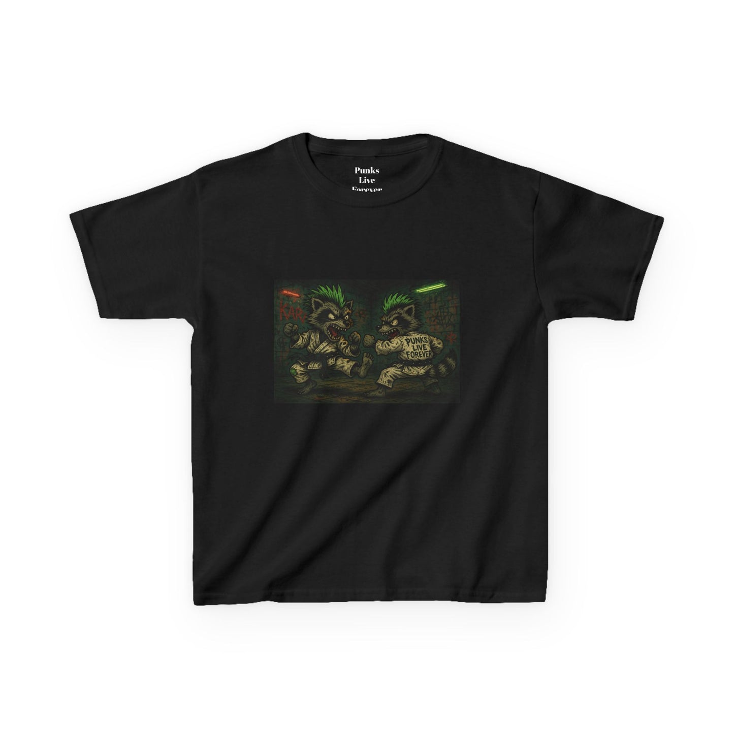 PLF “"Karate" Tee” Tee | Punk Kidswear by PLF - Punks Live Forever