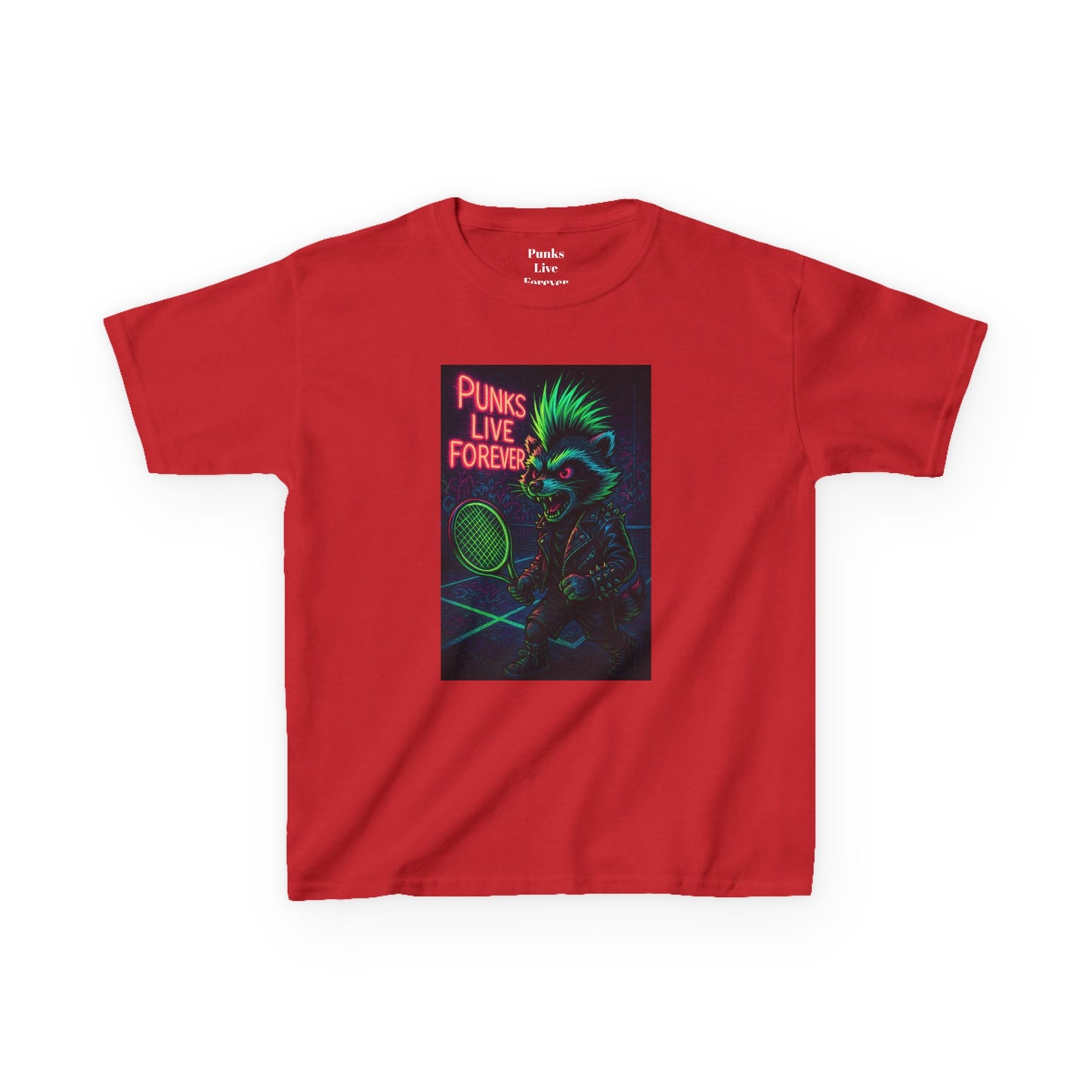 PLF “"Tennis" Tee” Tee | Punk Kidswear by PLF - Punks Live Forever