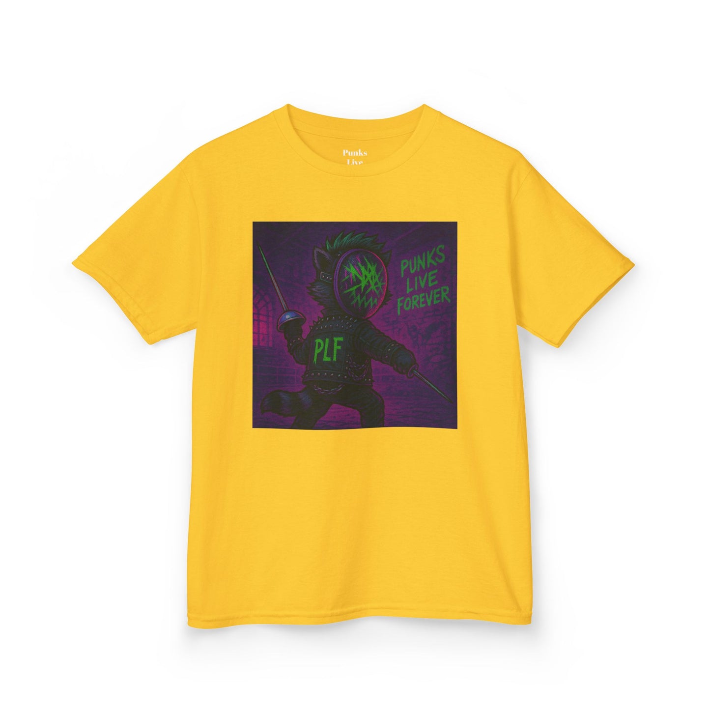 PLF “"Fencing" Tee” Tee | Punk Kidswear by PLF - Punks Live Forever