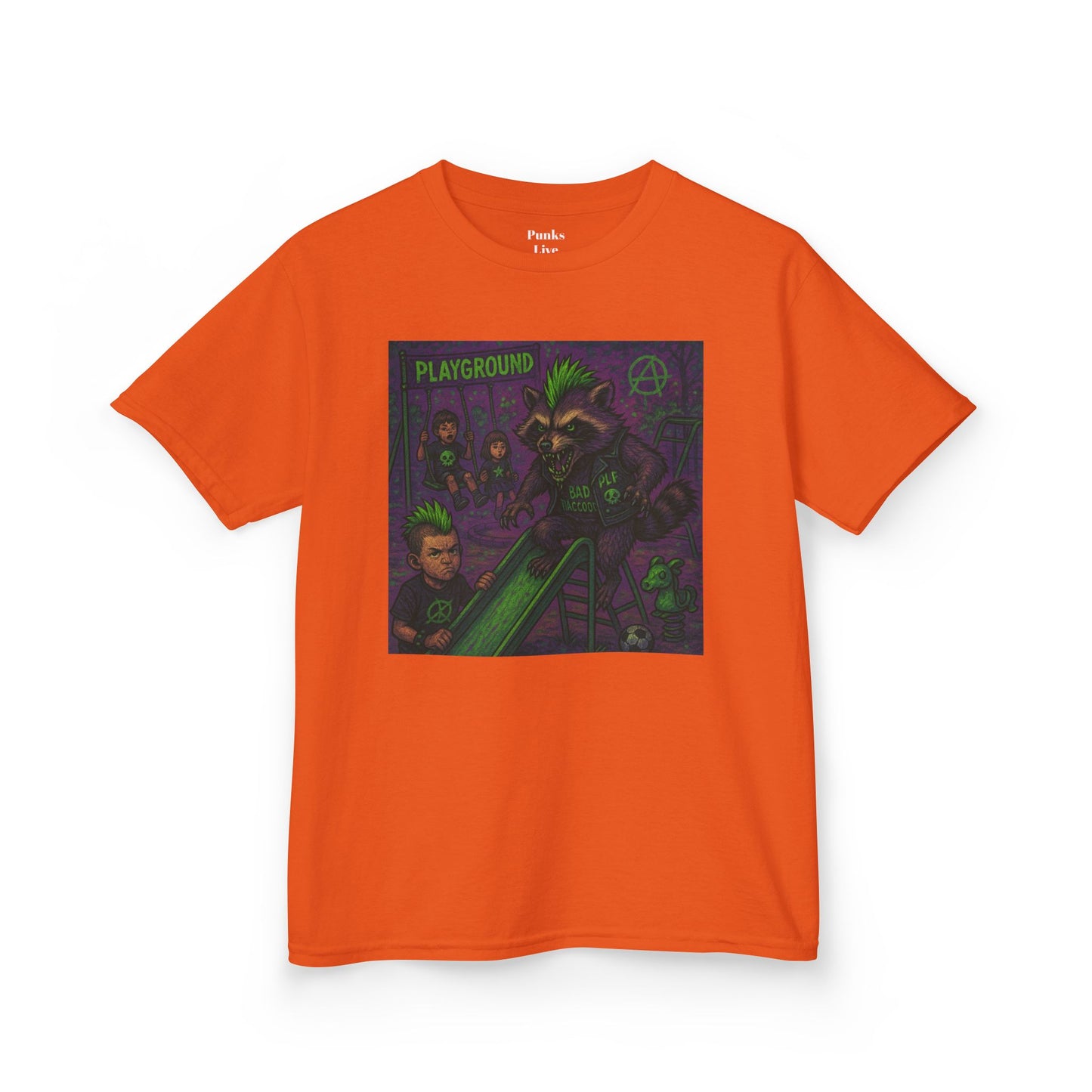 PLF “"Playground" Tee” Tee | Punk Kidswear by PLF - Punks Live Forever