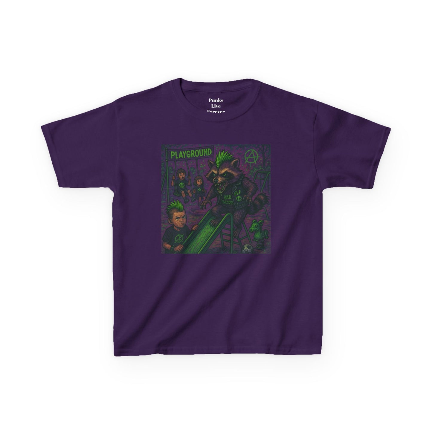 PLF “"Playground" Tee” Tee | Punk Kidswear by PLF - Punks Live Forever