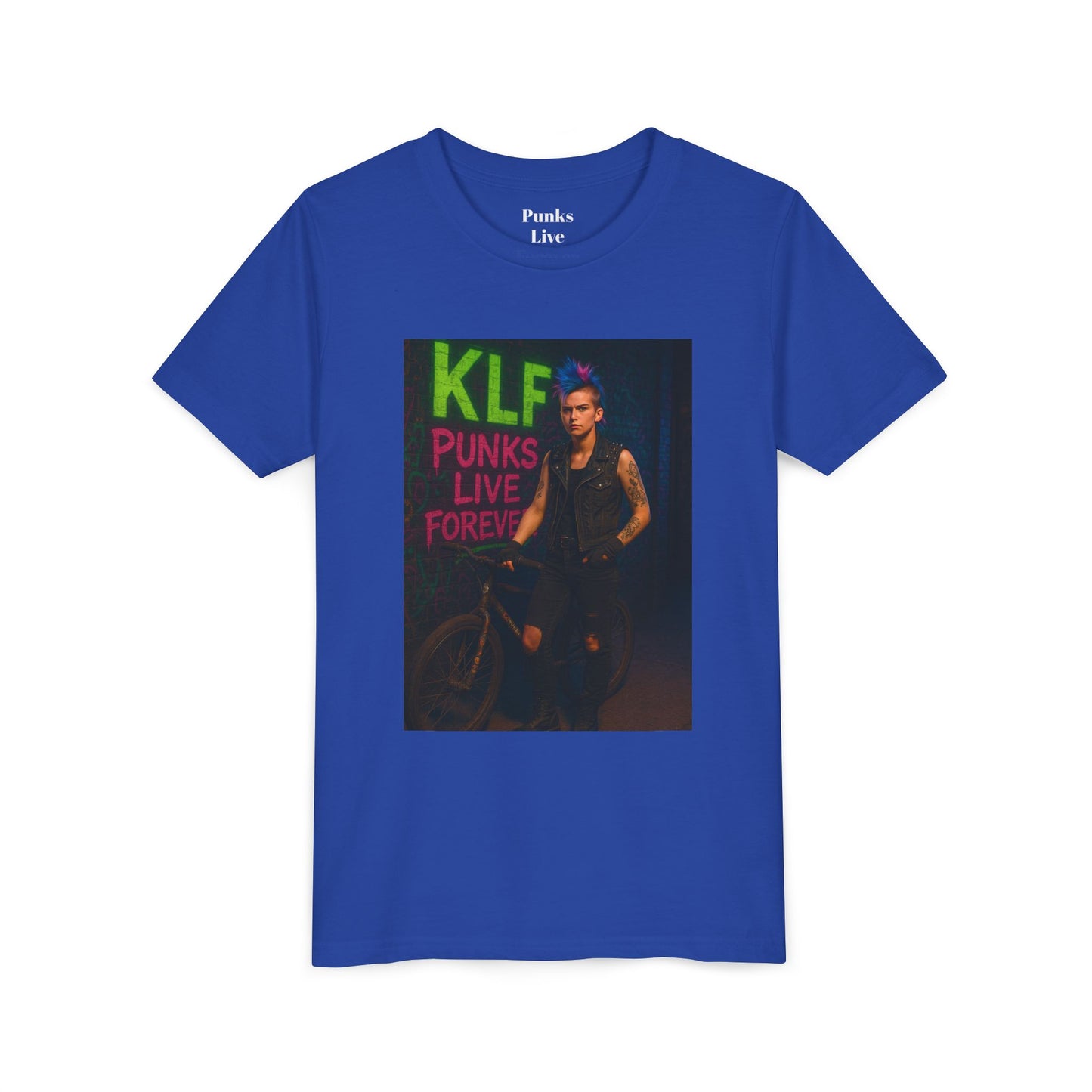 PLF “"Brickwall Burnout Tee” Tee | Punk Kidswear by PLF - Punks Live Forever