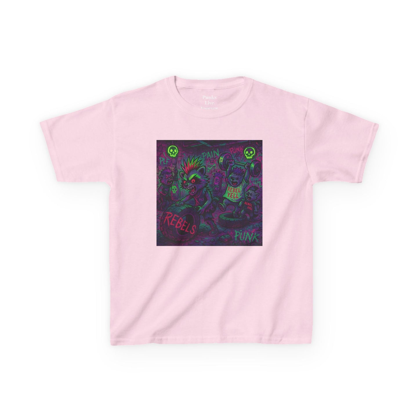 PLF “"Gym" Tee” Tee | Punk Kidswear by PLF - Punks Live Forever