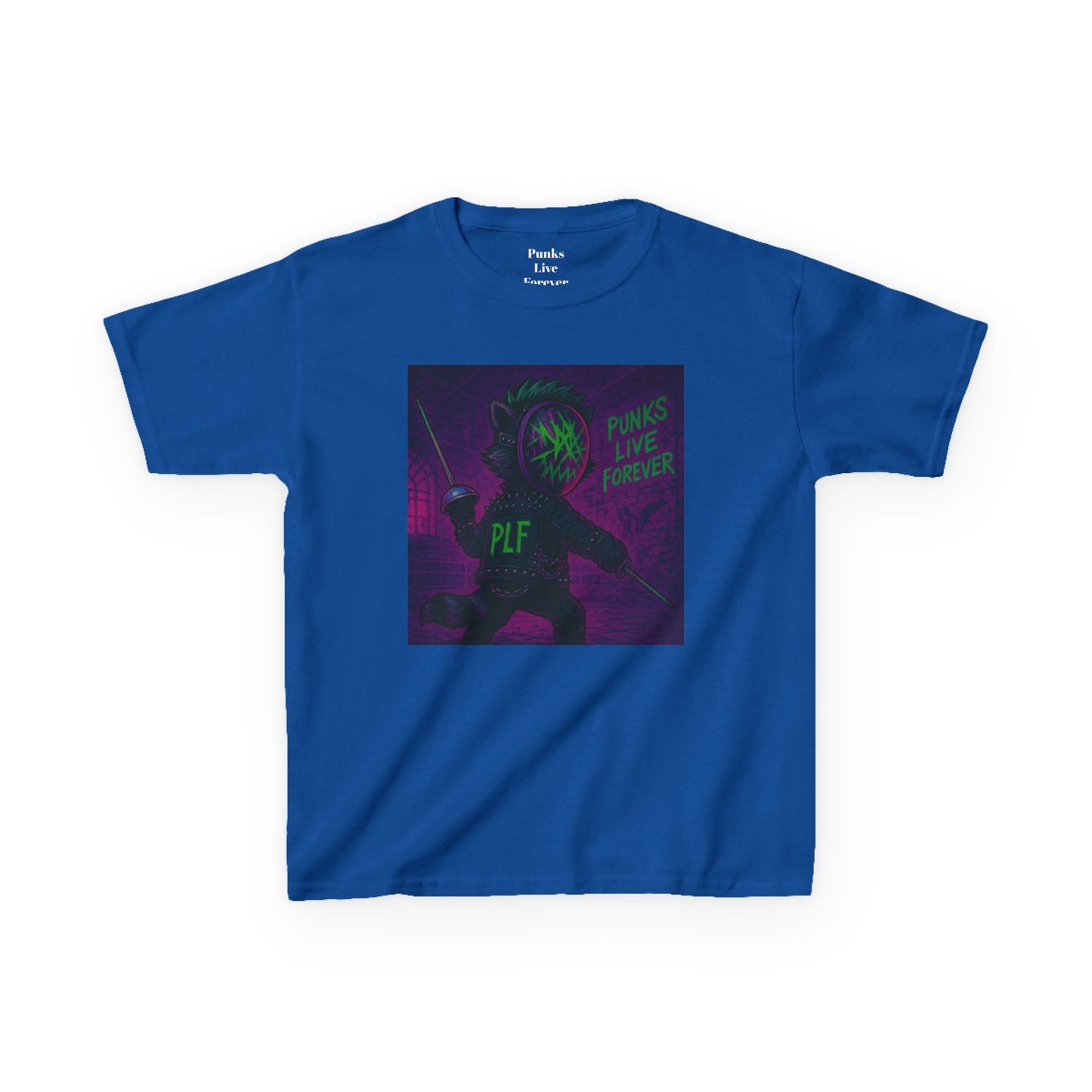 PLF “"Fencing" Tee” Tee | Punk Kidswear by PLF - Punks Live Forever