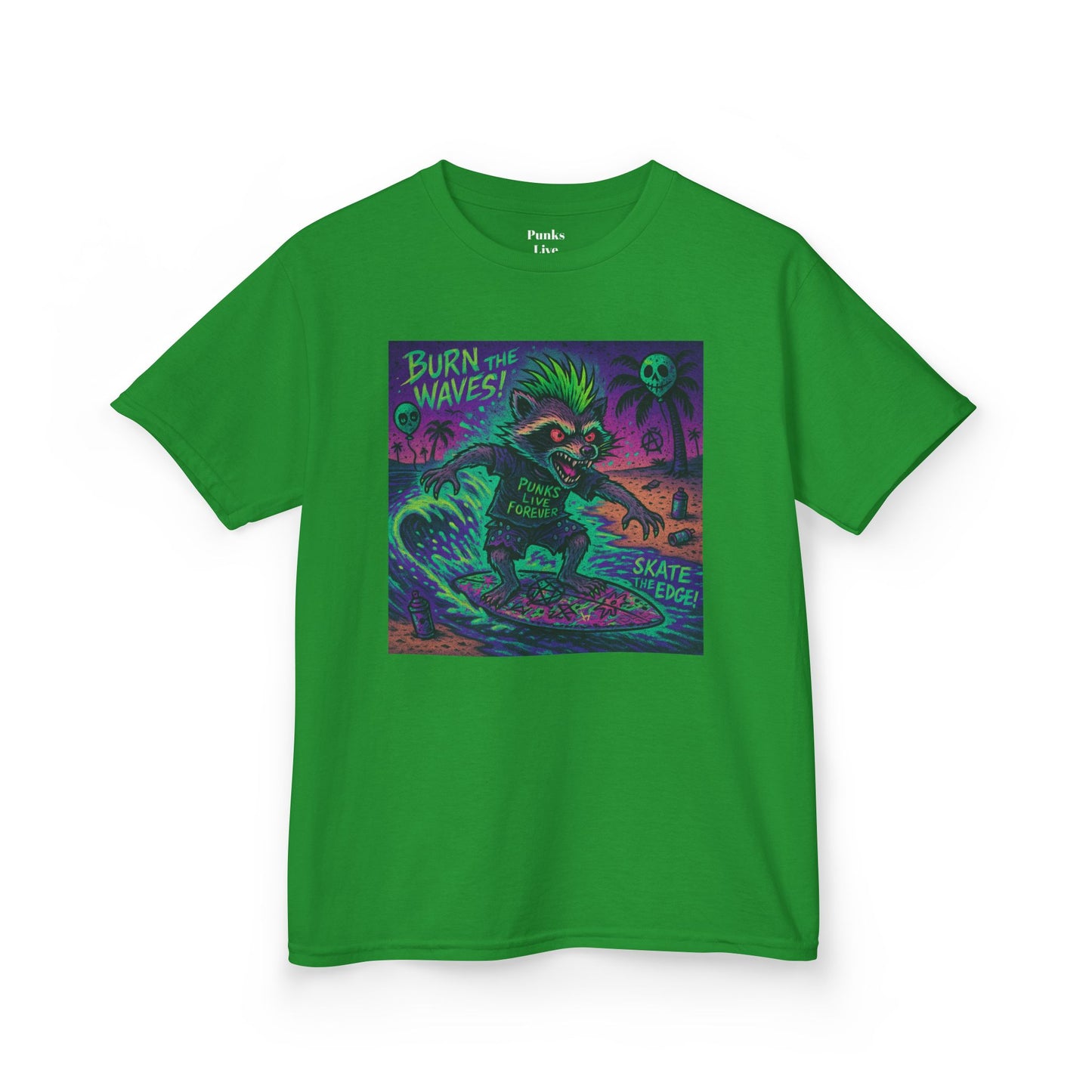 PLF “"Surfing" Tee” Tee | Punk Kidswear by PLF - Punks Live Forever