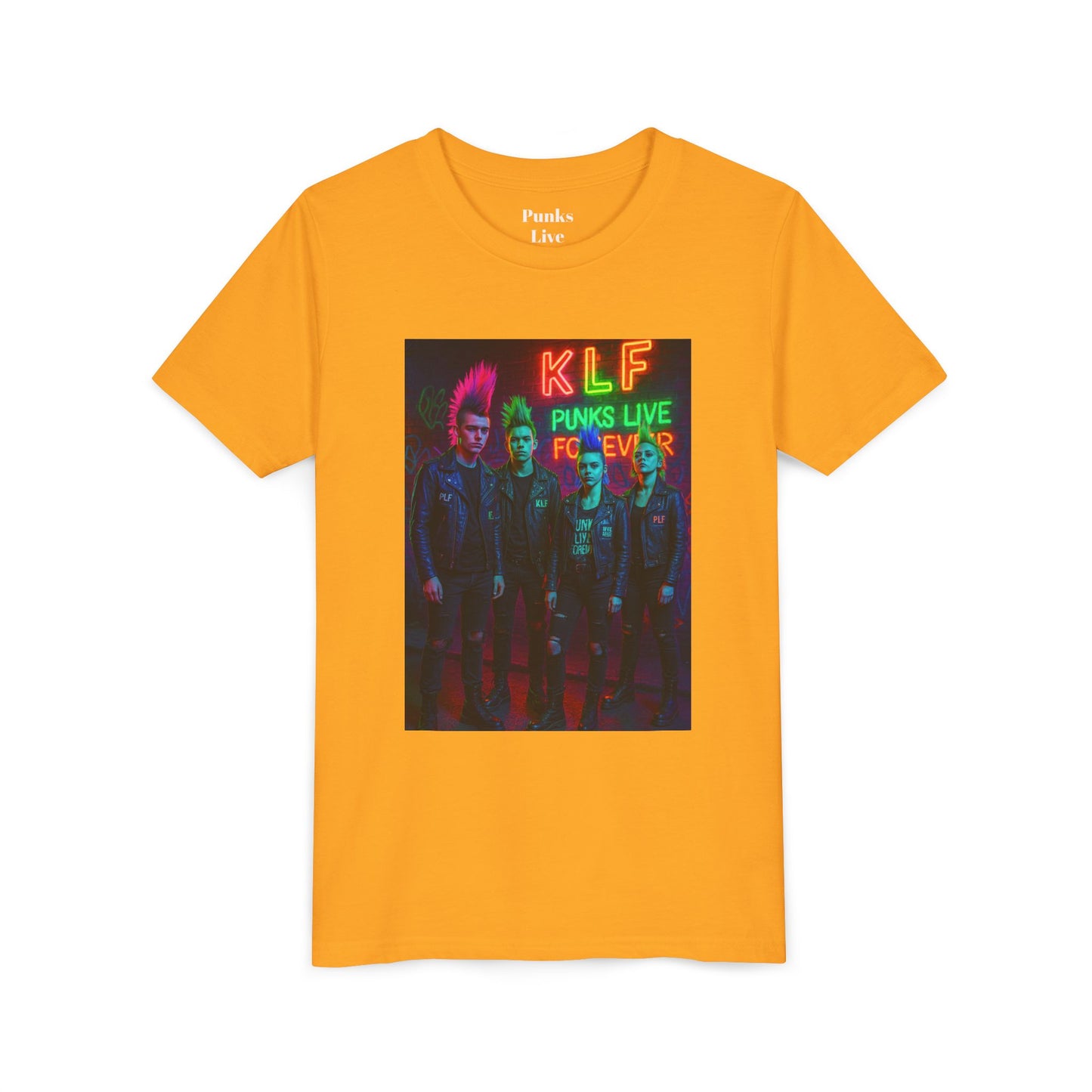 PLF “Neon Syndicate Tee” Tee | Punk Kidswear by PLF - Punks Live Forever