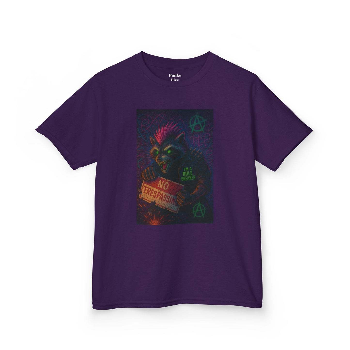PLF “"Rule Breaker" Tee” Tee | Punk Kidswear by PLF - Punks Live Forever