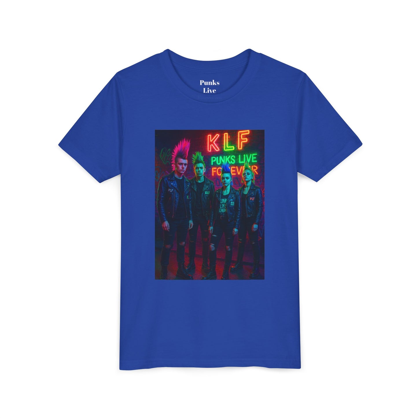 PLF “Neon Syndicate Tee” Tee | Punk Kidswear by PLF - Punks Live Forever