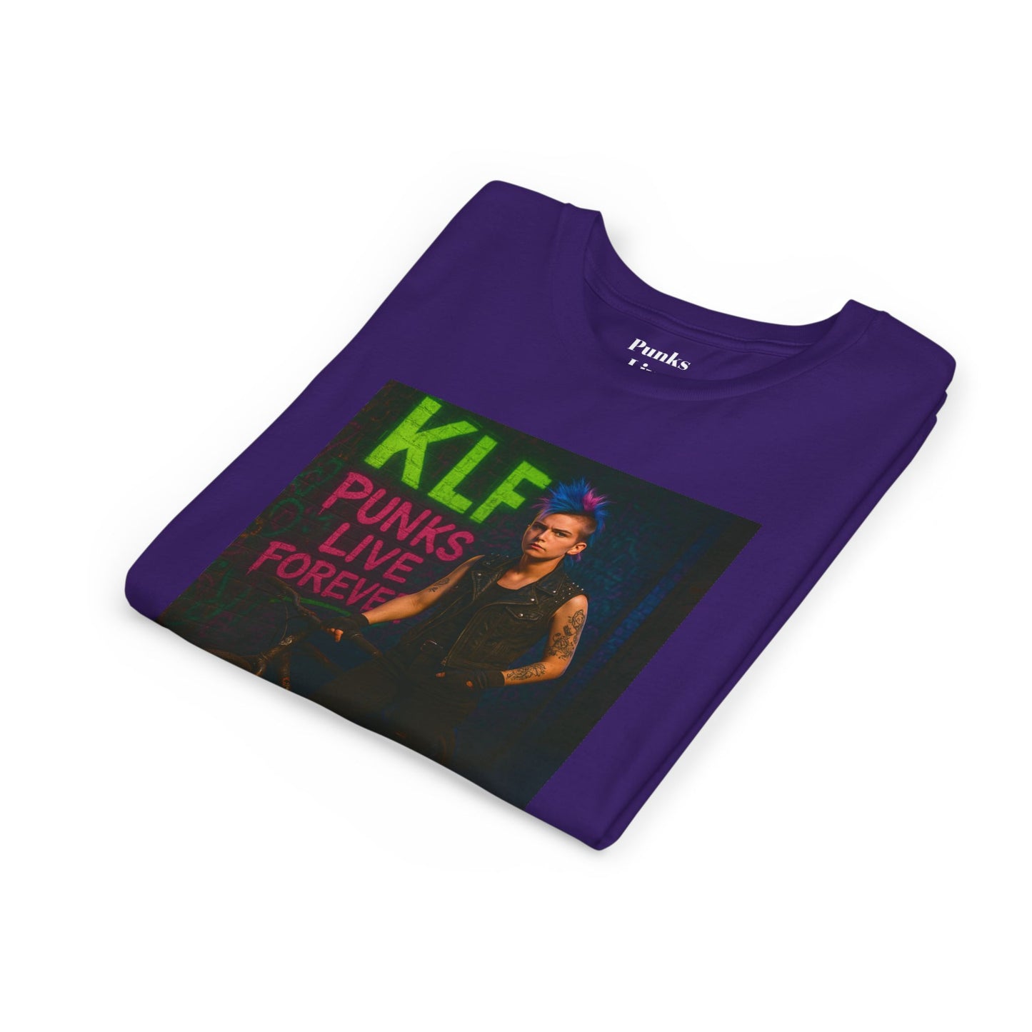 PLF “"Brickwall Burnout Tee” Tee | Punk Kidswear by PLF - Punks Live Forever