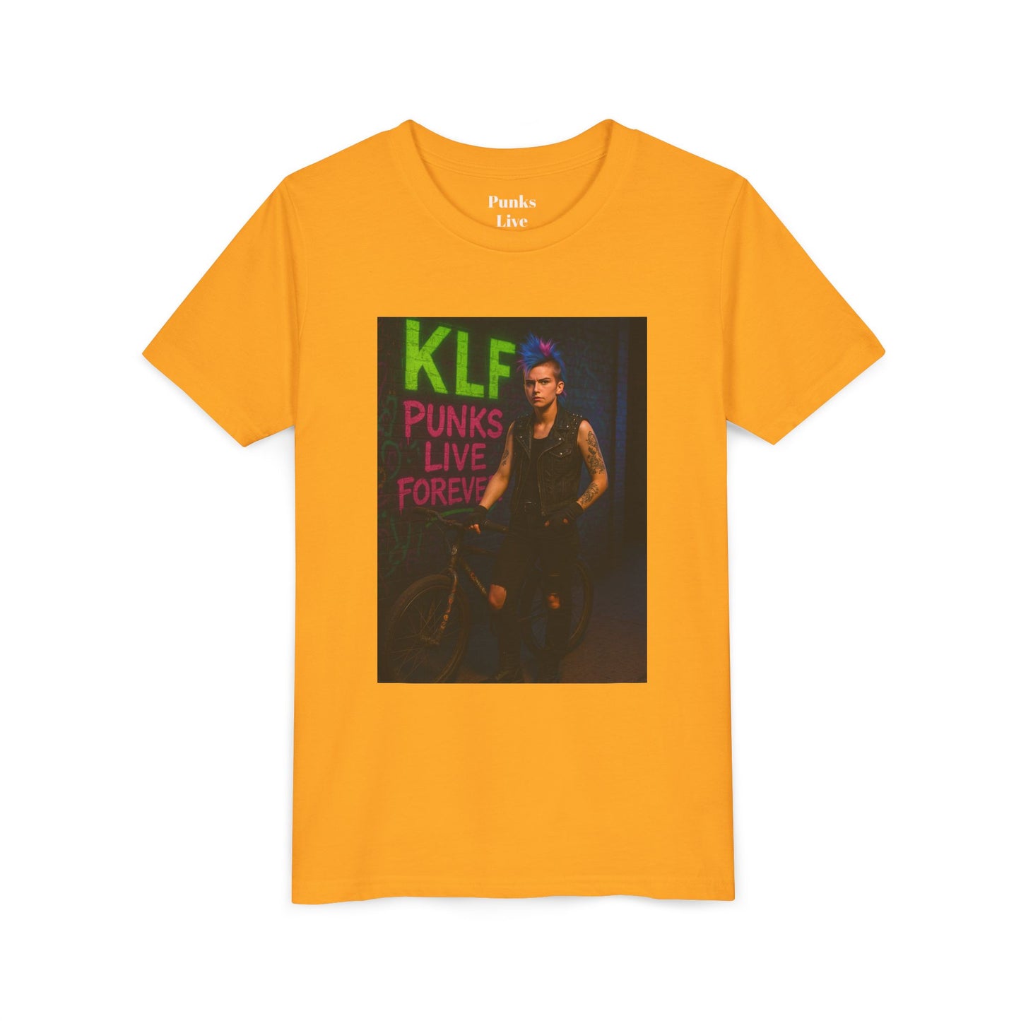 PLF “"Brickwall Burnout Tee” Tee | Punk Kidswear by PLF - Punks Live Forever