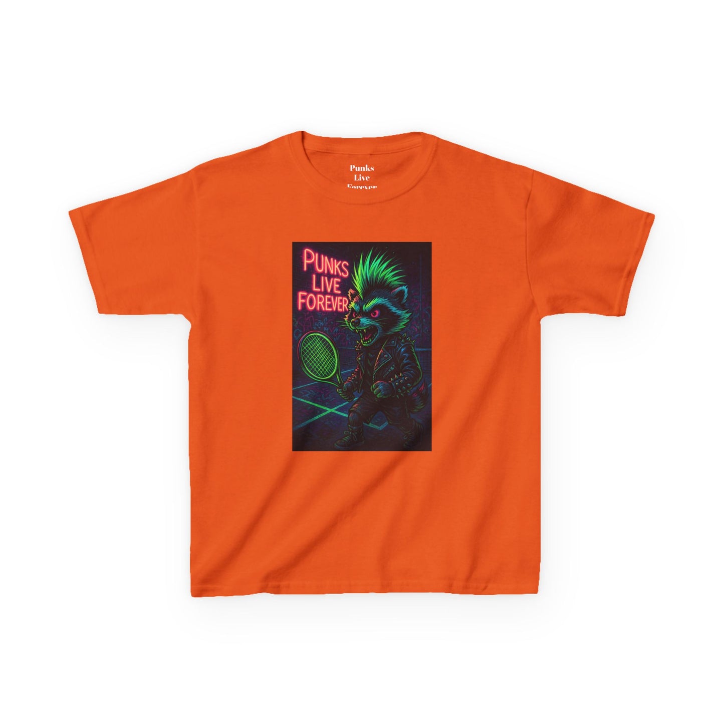 PLF “"Tennis" Tee” Tee | Punk Kidswear by PLF - Punks Live Forever