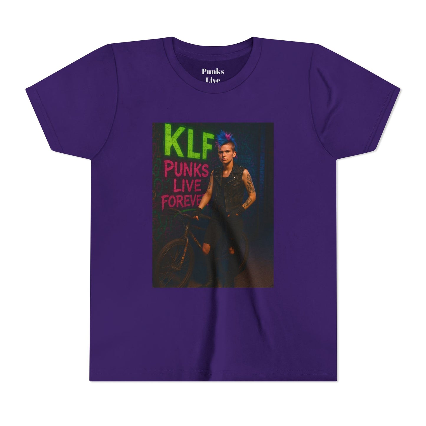 PLF “"Brickwall Burnout Tee” Tee | Punk Kidswear by PLF - Punks Live Forever