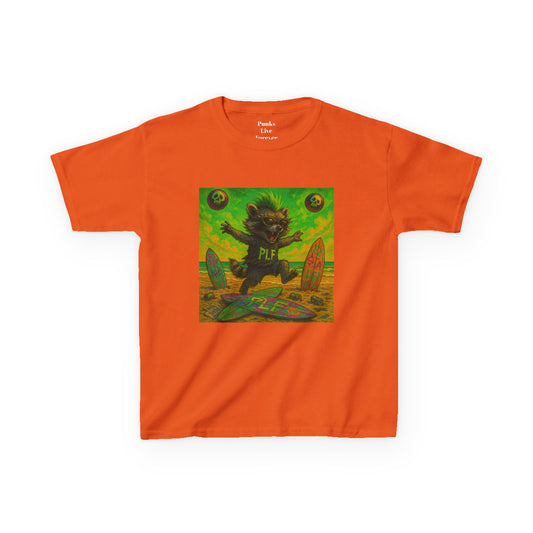 PLF “"Beach" Tee” Tee | Punk Kidswear by PLF - Punks Live Forever