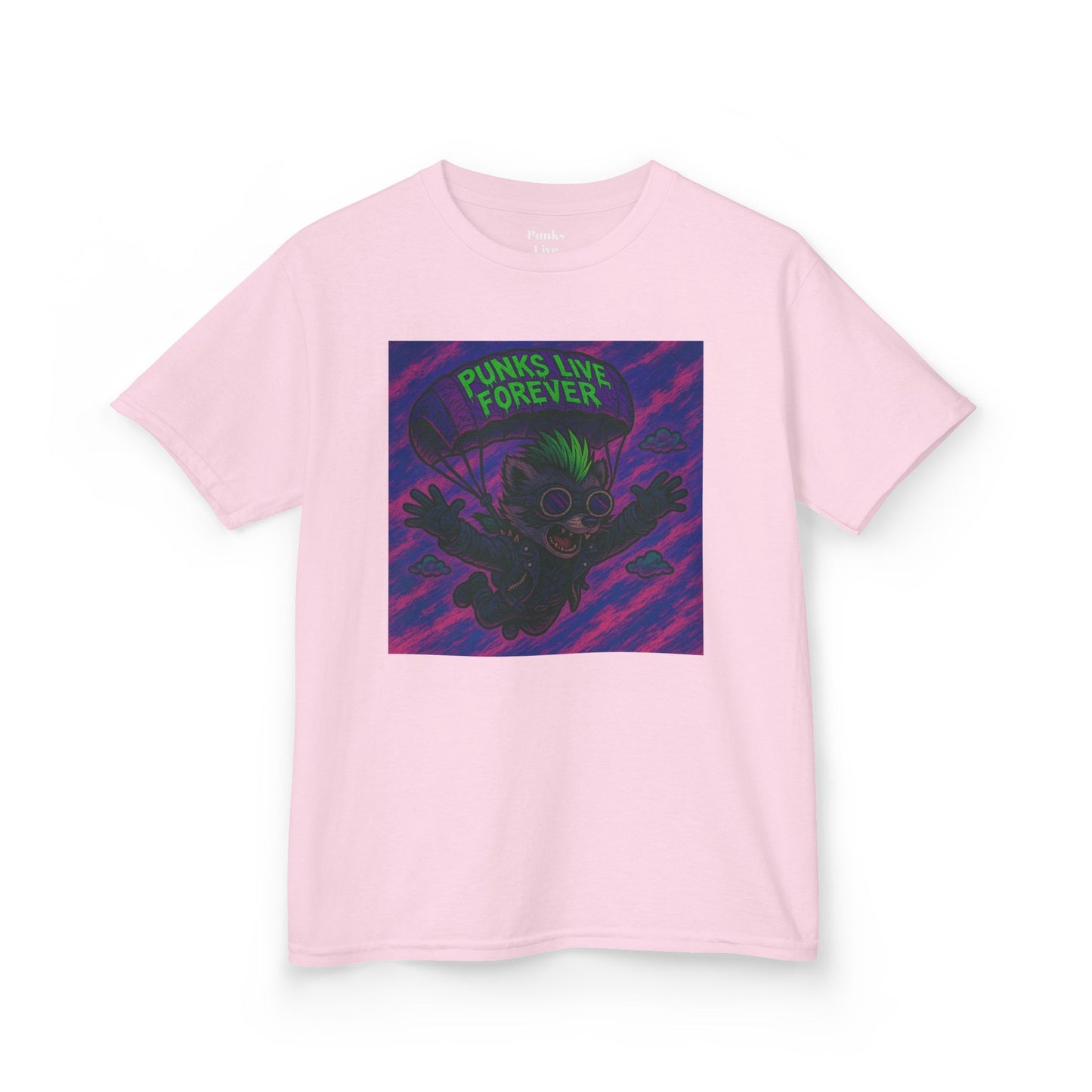 PLF “"Parachute" Tee” Tee | Punk Kidswear by PLF - Punks Live Forever