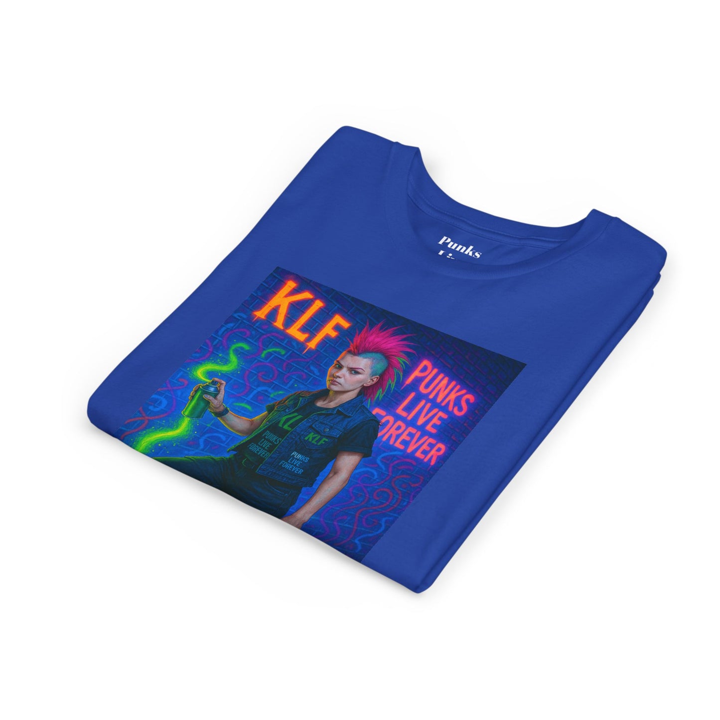 PLF “"Glow Riot Tee” Tee | Punk Kidswear by PLF - Punks Live Forever
