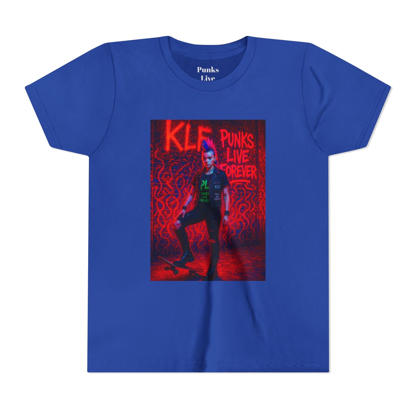 PLF “"Concrete Rebellion Tee” Tee | Punk Kidswear by PLF - Punks Live Forever