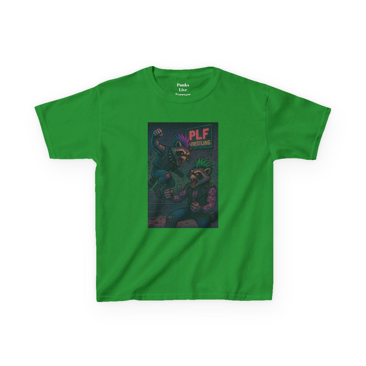 PLF “"Wrestler" Tee” Tee | Punk Kidswear by PLF - Punks Live Forever