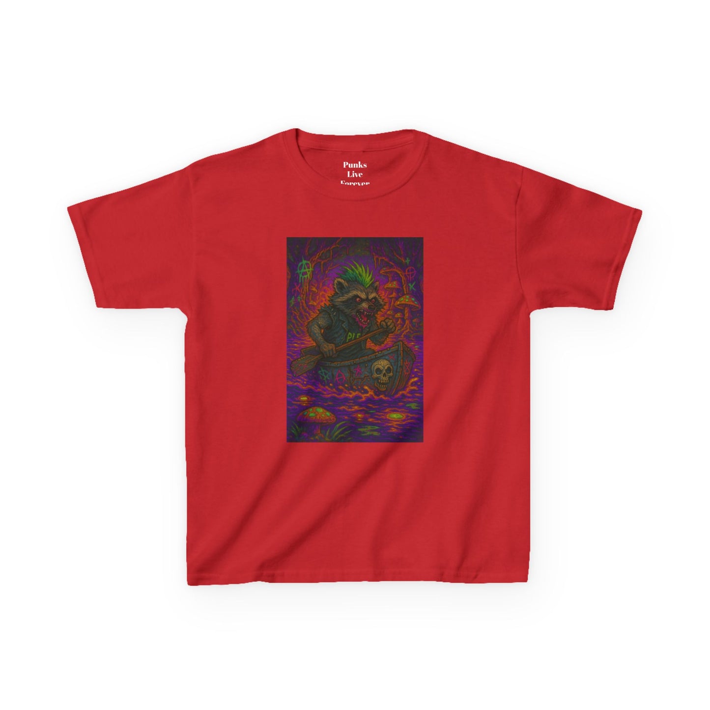 PLF “"Canoe" Tee” Tee | Punk Kidswear by PLF - Punks Live Forever