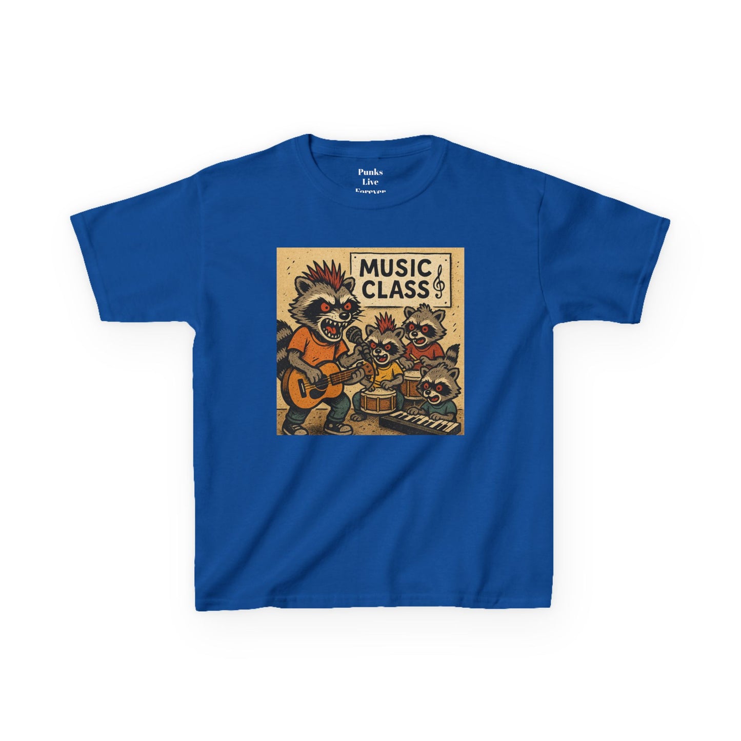 PLF “"Music Class" Tee” Tee | Punk Kidswear by PLF - Punks Live Forever