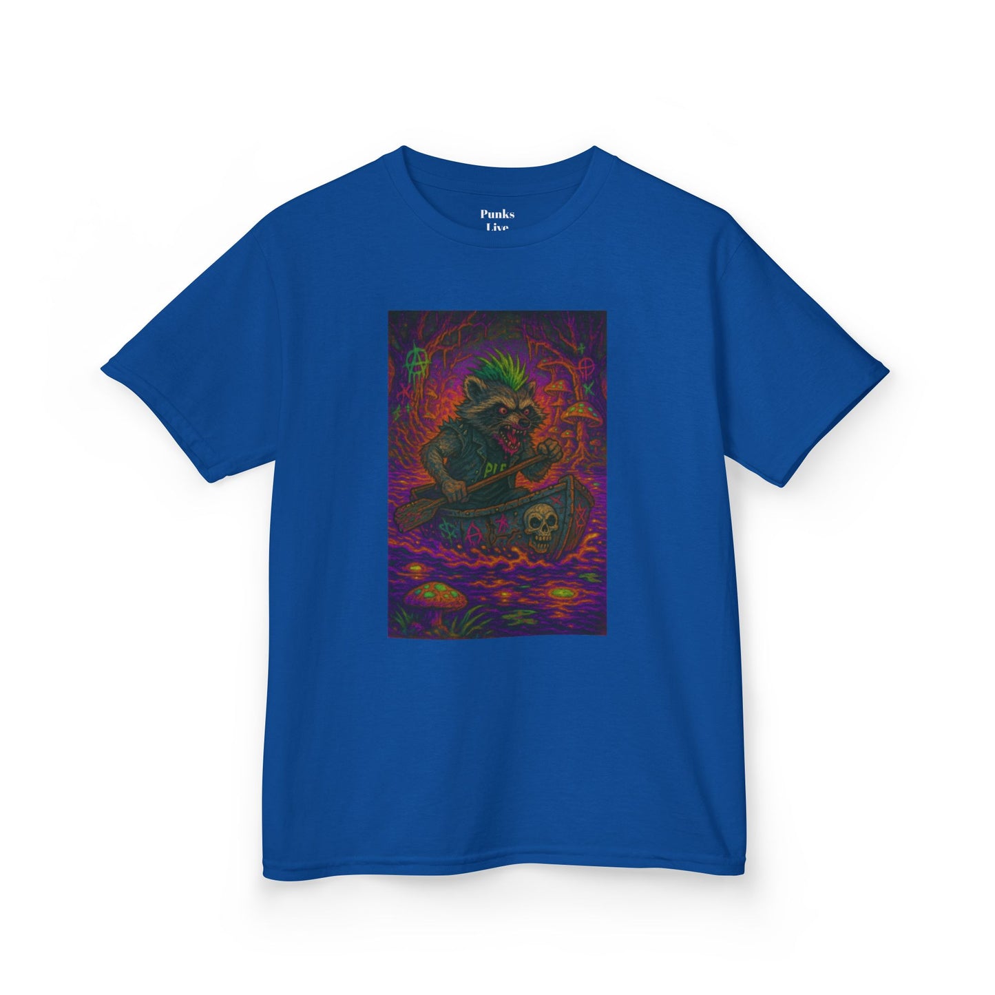 PLF “"Canoe" Tee” Tee | Punk Kidswear by PLF - Punks Live Forever