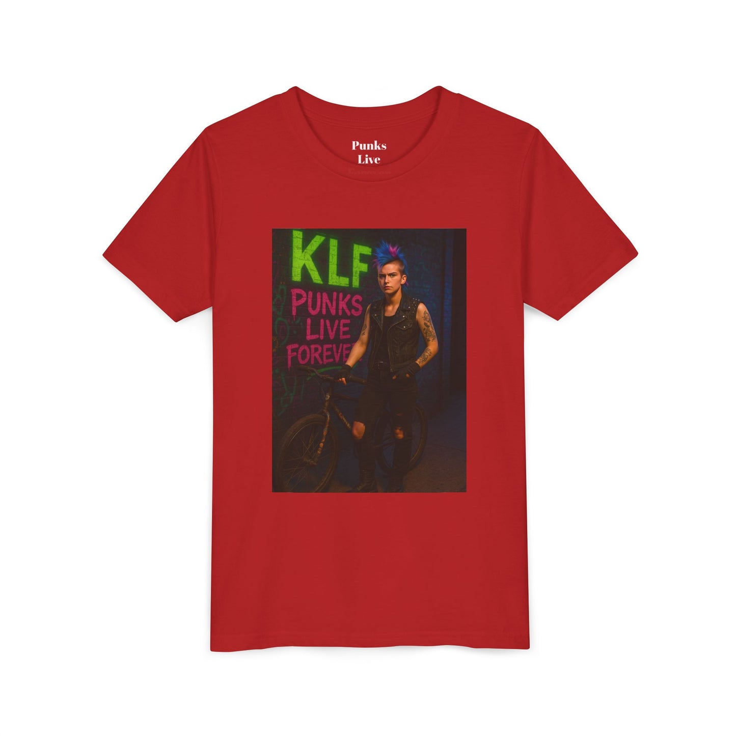 PLF “"Brickwall Burnout Tee” Tee | Punk Kidswear by PLF - Punks Live Forever