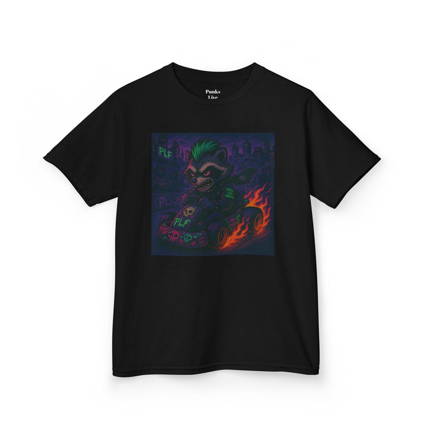 PLF “"Racing" Tee” Tee | Punk Kidswear by PLF - Punks Live Forever