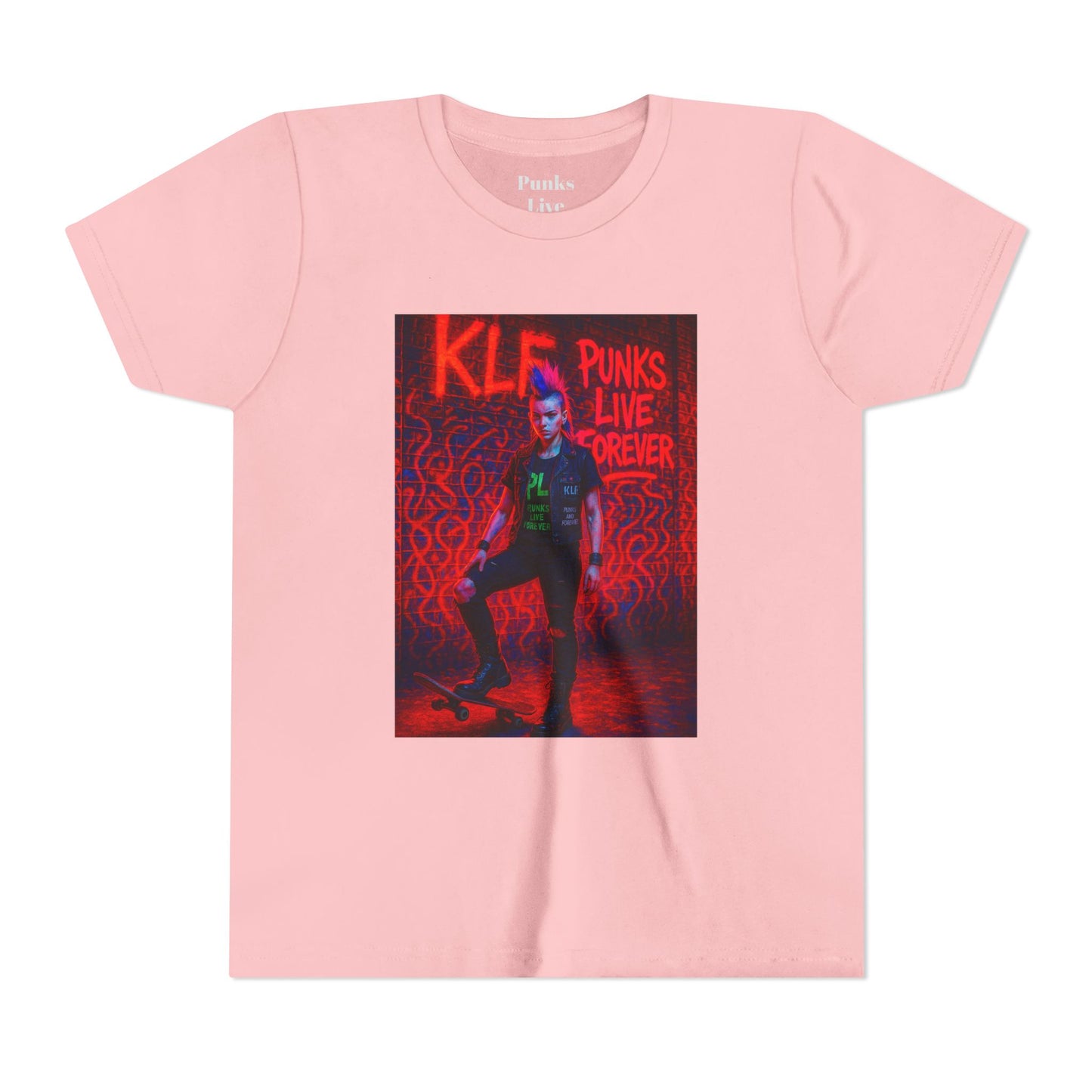 PLF “"Concrete Rebellion Tee” Tee | Punk Kidswear by PLF - Punks Live Forever