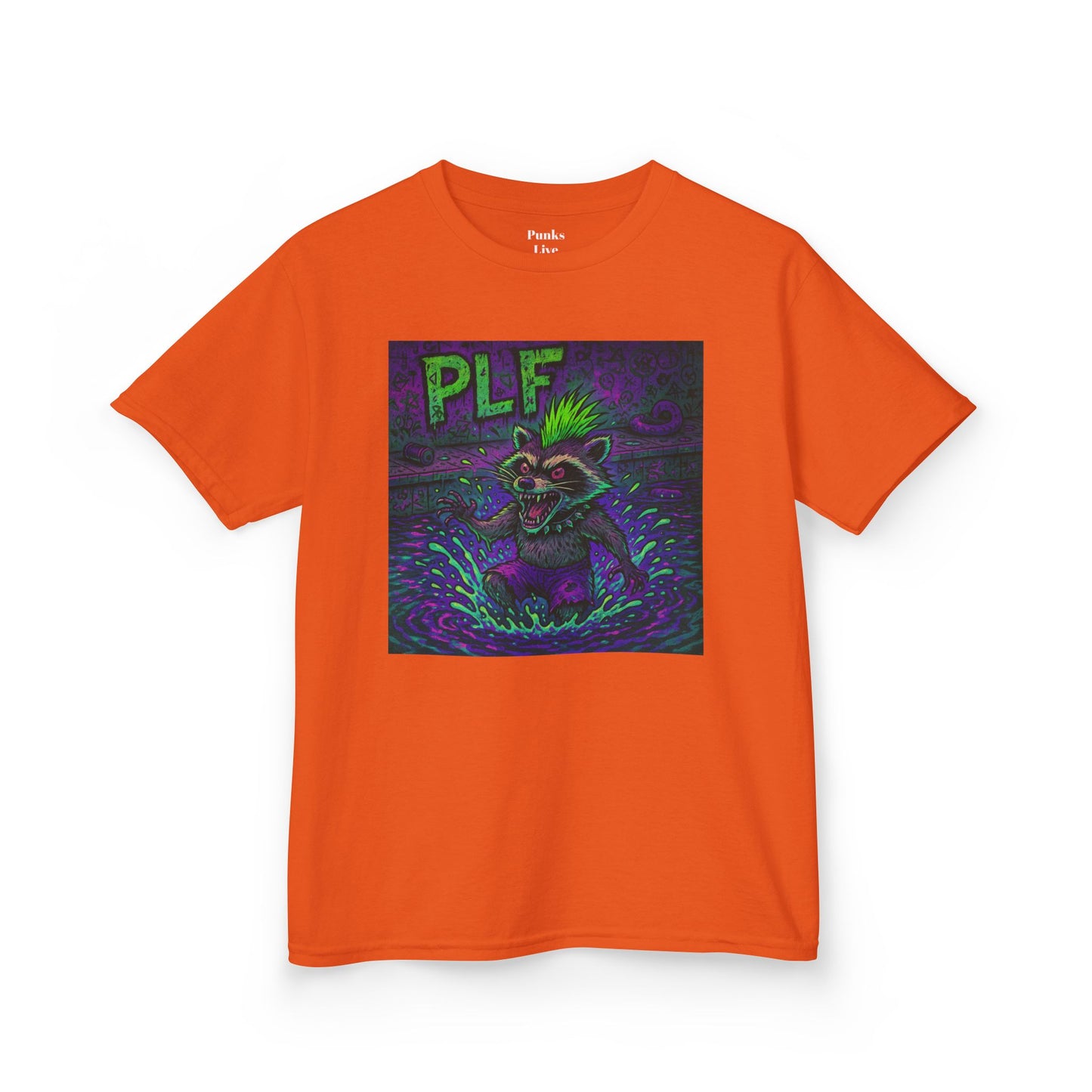PLF “"Swimming" Tee” Tee | Punk Kidswear by PLF - Punks Live Forever