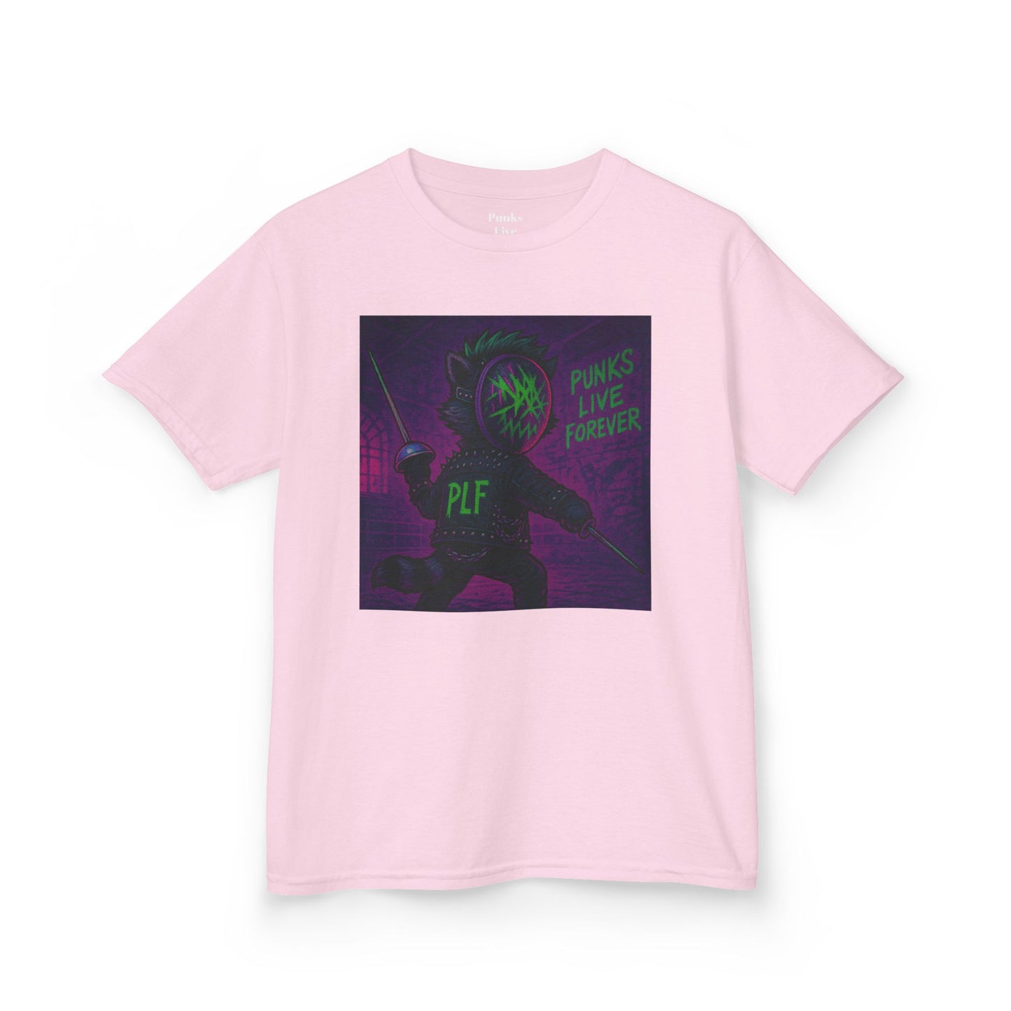 PLF “"Fencing" Tee” Tee | Punk Kidswear by PLF - Punks Live Forever