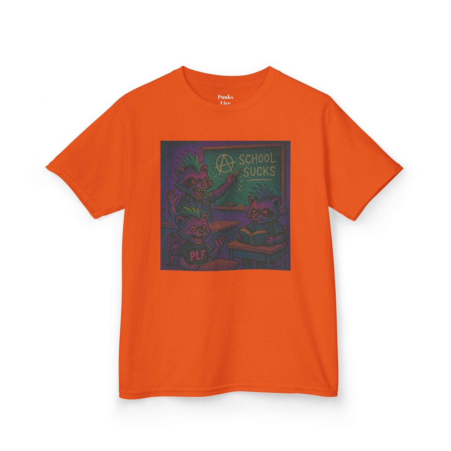 PLF “"School" Tee” Tee | Punk Kidswear by PLF - Punks Live Forever