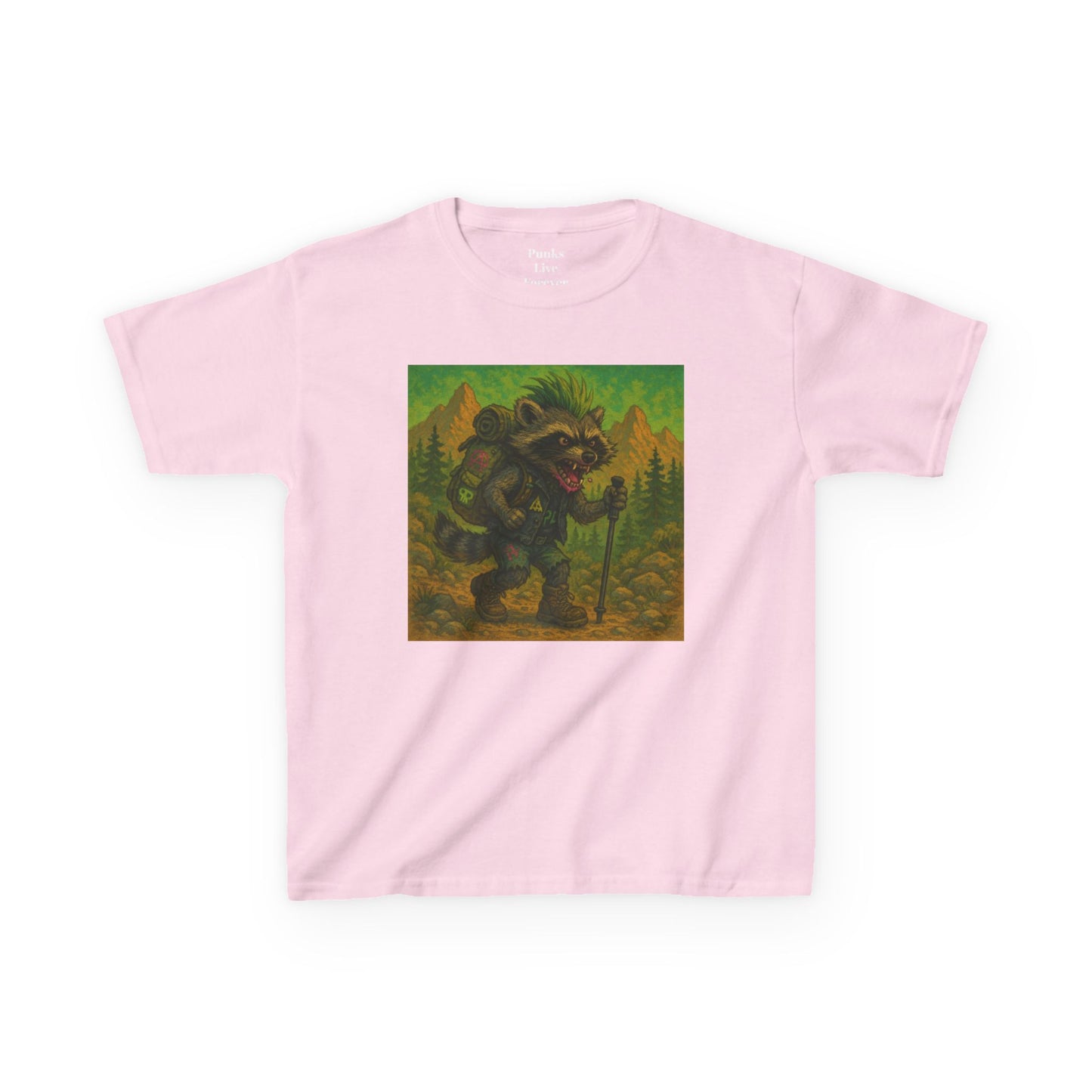 PLF “"Hiking" Tee” Tee | Punk Kidswear by PLF - Punks Live Forever