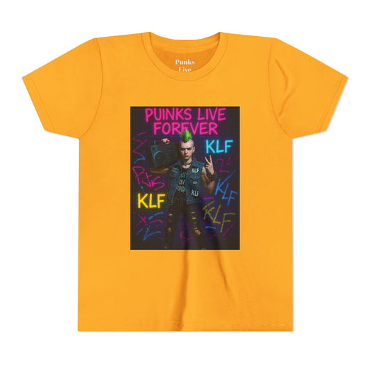 PLF “"Boombox Rebellion Tee” Tee | Punk Kidswear by PLF - Punks Live Forever