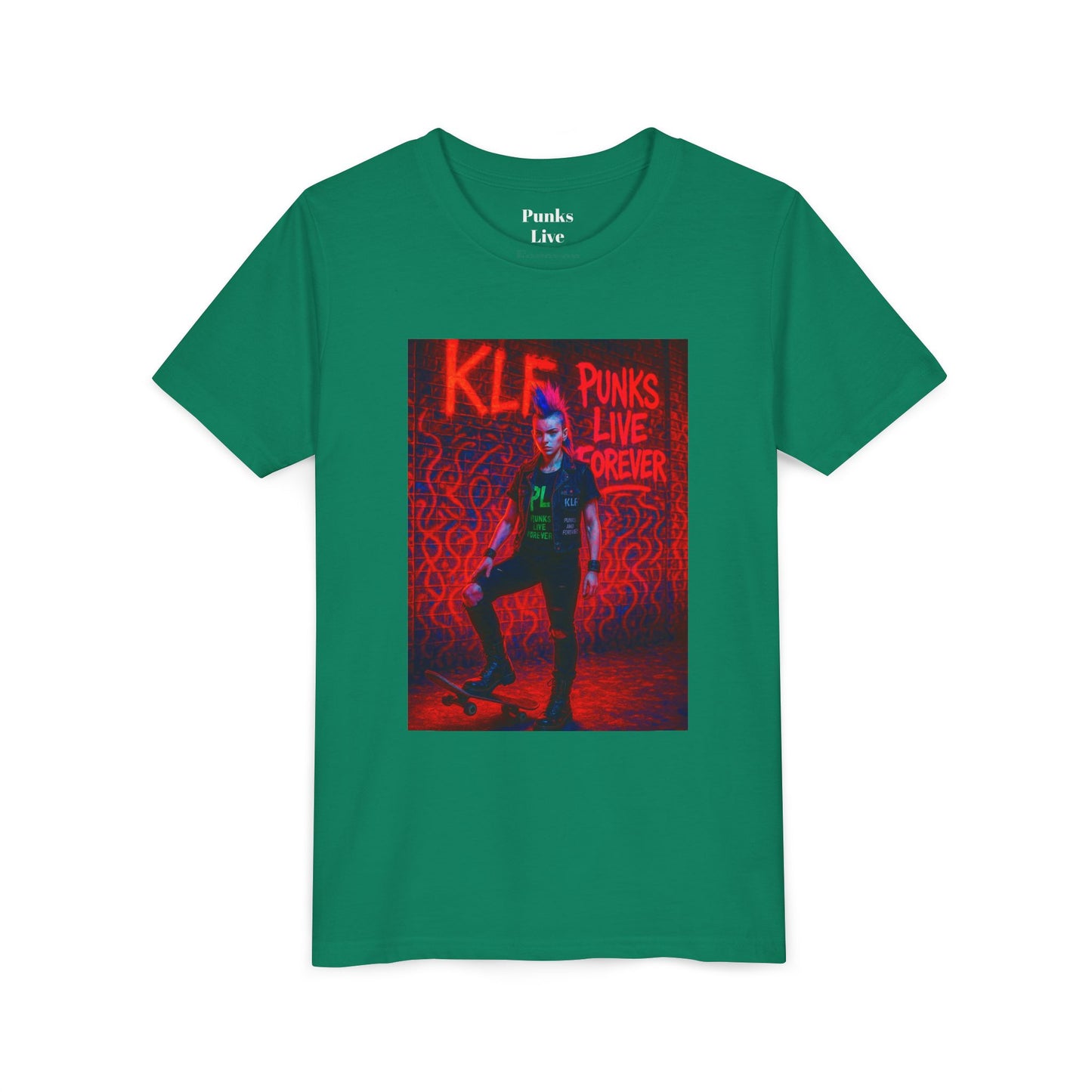 PLF “"Concrete Rebellion Tee” Tee | Punk Kidswear by PLF - Punks Live Forever