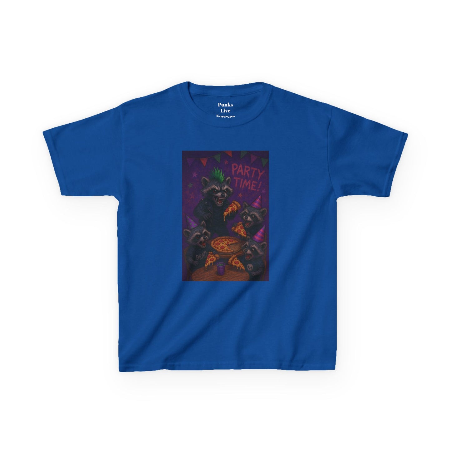 PLF “"Pizza" Tee” Tee | Punk Kidswear by PLF - Punks Live Forever